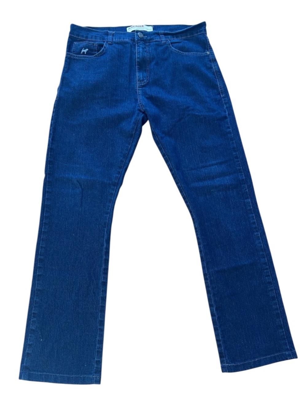 Beagle Authentic Clothing Co Men's Blue Jeans Size 44 Straight Leg Denim Casual